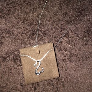 Sterling Silver “Open Heart” Jane Seymour Necklace